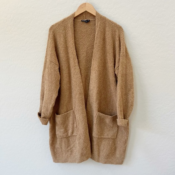 Eileen Fisher Honey Organic Cotton Boucle Long Cardigan - Picture 2 of 8